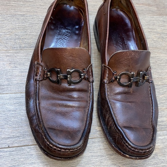 Men Salvatore ferragamo slip on shoes 8 - Picture 2 of 16